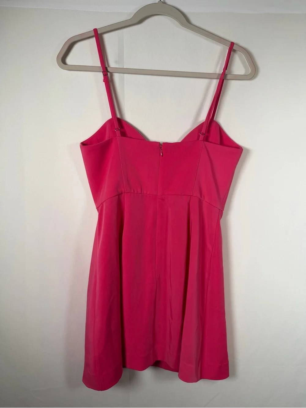 NBD Coquette Hot Pink Mini Dress with Sweetheart Neckline